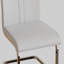 Chaises de salle à manger modernes, chaise d'appoint rembourrée à haut dossier en similicuir, chaise de bureau, chaises de salle de conférence-130634248