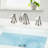 Bathroom Sink Faucet, Faucet For Bathroom Sink, Widespread Brushed Gold Bathroom Faucet 3 Hole-103110550