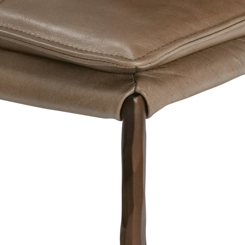Mayer 26 Counter Stool Antique Brown, Bar Stool (31" Seat Height), Tan