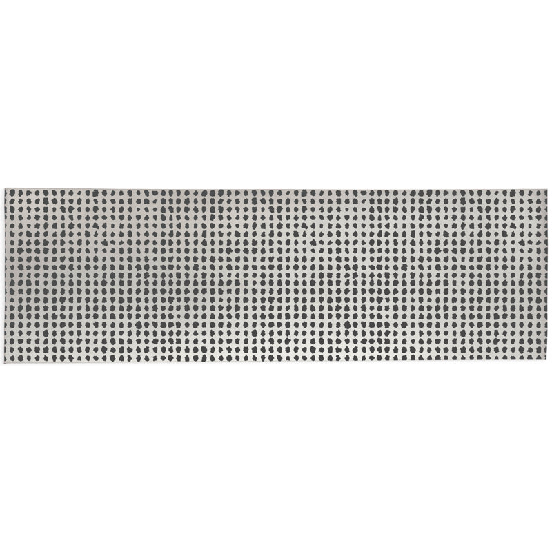 Grunge Row Non-Slip Outdoor Rug, Runner 2'6" x 8'