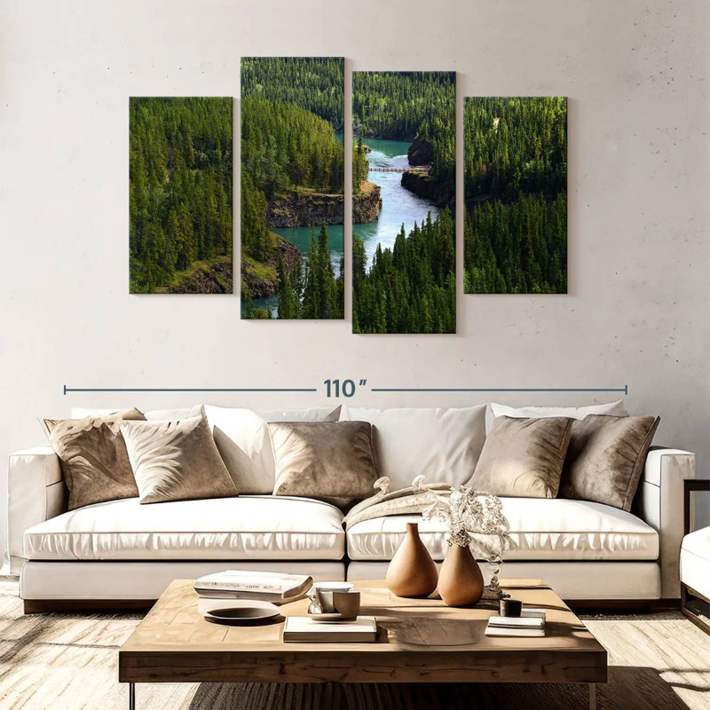 Alvord Yukon River Trail, 54" H x 84" W