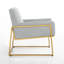 Fauteuil en polyester de 29,5 po Milano-1196018180