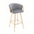 Dardar Stools, with Chrome Footrest and Base /Golden Leg Simple Stool-1573452209-1587285854