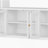 Modern 4-Piece Entertainment Center Wall Unit with Bookshelves & Large TV Stand, 92" Media Console with Glass Doors & Storage for TVs up to 80"-1613757064