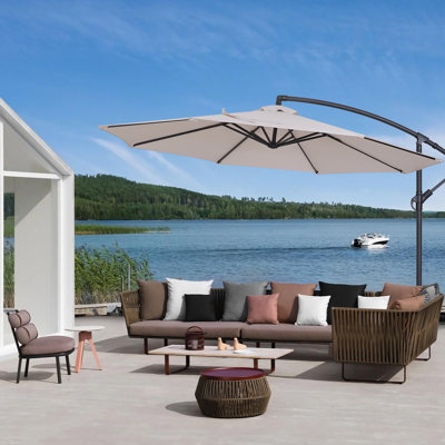 Parasol en porte-à-faux 120 po