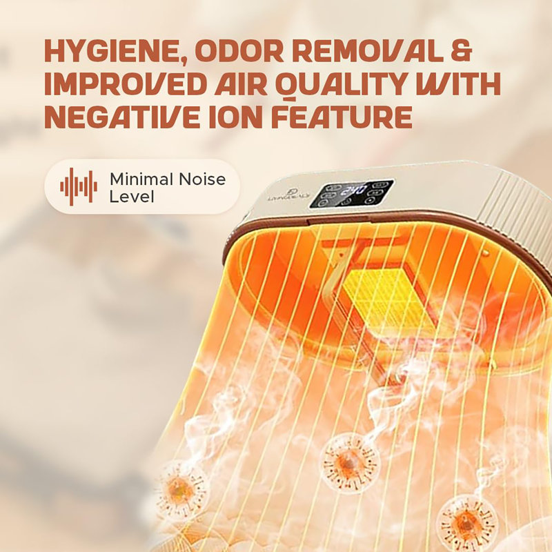 Foldable Portable Clothes Dryer with Timer