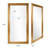 Kelee Solid Wood Flat Mirror