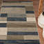Tapis de couloir bleu marine 10 pi