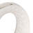 Stoneware Ceramic Vase with Sculptural Circular Design and Textured Detail, Modern Contemporary Sleek Decorative Accent-605241558-605241561