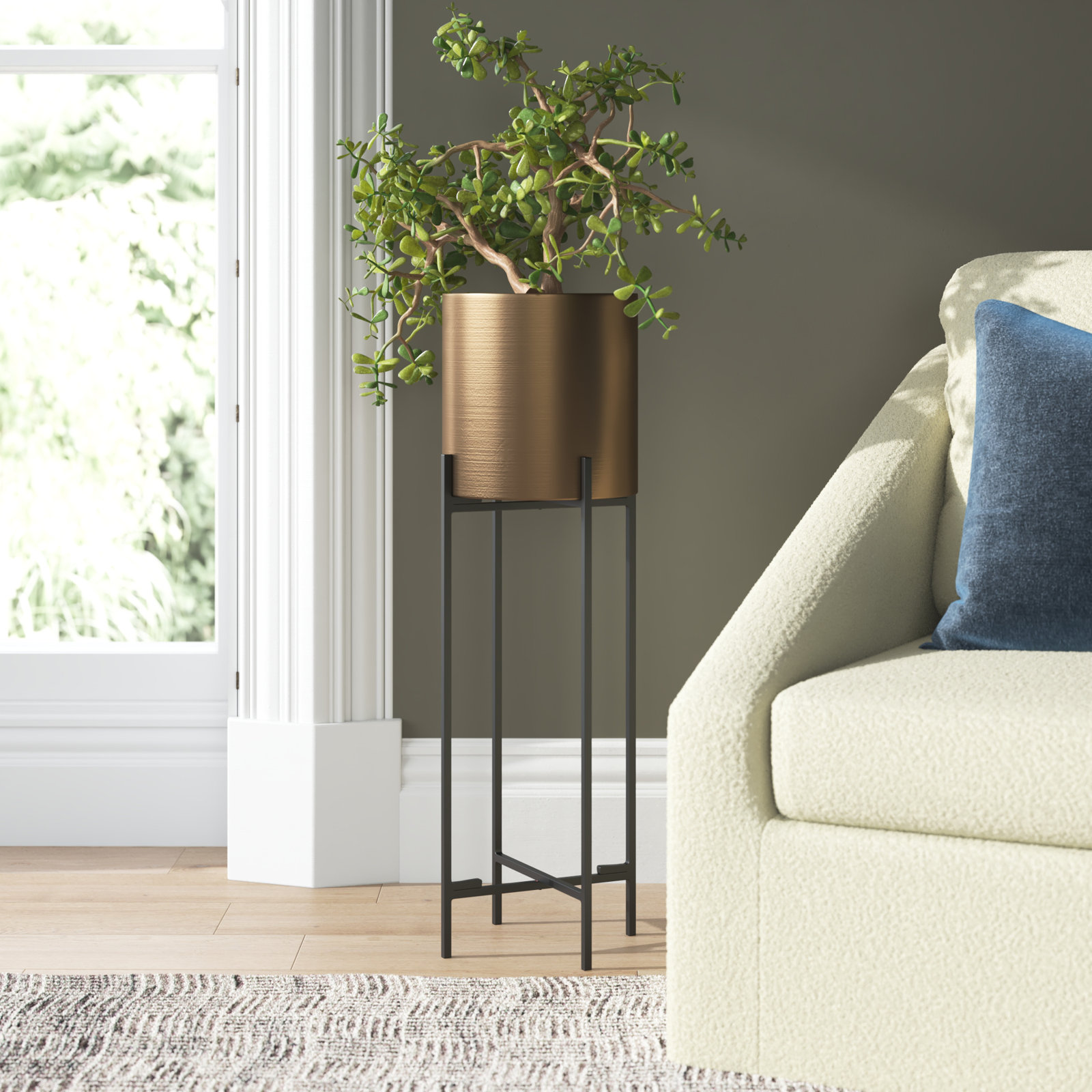 Lancel Plant Stand, 33.1" H x 10.8" W x 10.8" D