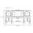 Home Retro Design Sideboard