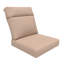 Coussin d'extérieur 24,5 x 27 po pour chaise à dossier haut, coussin de remplacement épais de 6 po, ensemble de coussins de chaise Adirondack-847774663-847774716