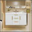Meuble-lavabo mural 36 po avec lavabo en résine-1199530142
