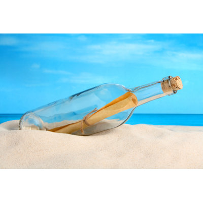 "Message in a Bottle" par Jlvpoto - Photographie sur toile tendue