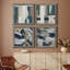 «Close to the Edge I», ensemble de 4 peintures sur toile encadrées-60147971-60147975