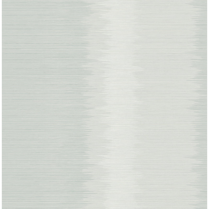 Papier peint rayé naturel Seabrook Designs Amani, Fumée