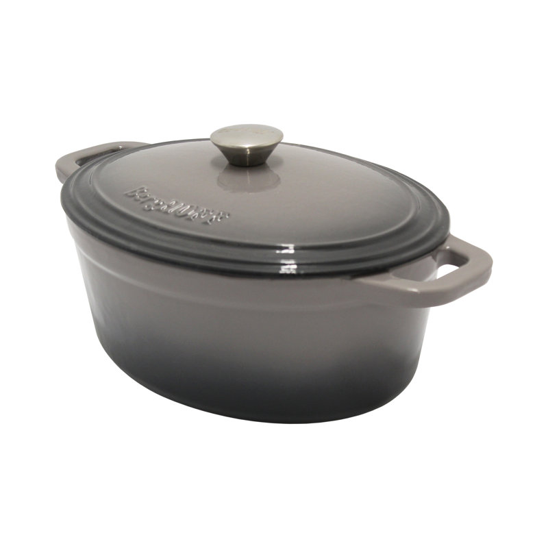 Cocotte ovale émaillée BergHOFF, Gris, 5 pte