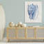 Nautique douce toile de conque bleue, design par Susan Arnot-1545016485