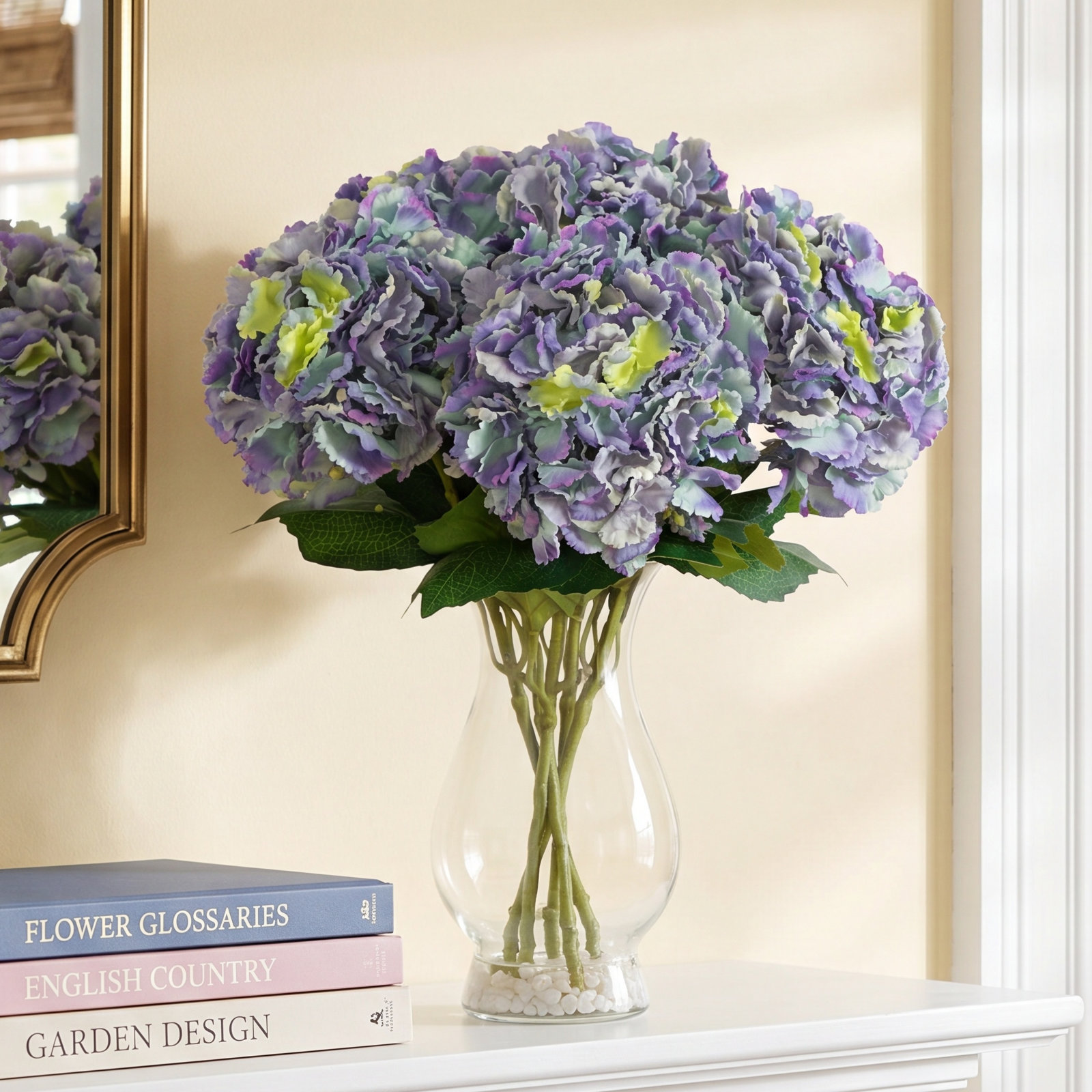 Hydrangea Floral Arrangement, Blue