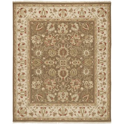 Linwood Oriental Handwoven Wool Ivory/Gray Area Rug -  Darby Home Co, DRBC6208 32886040