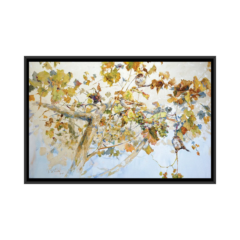 Grapes Tree - Painting on Canvas