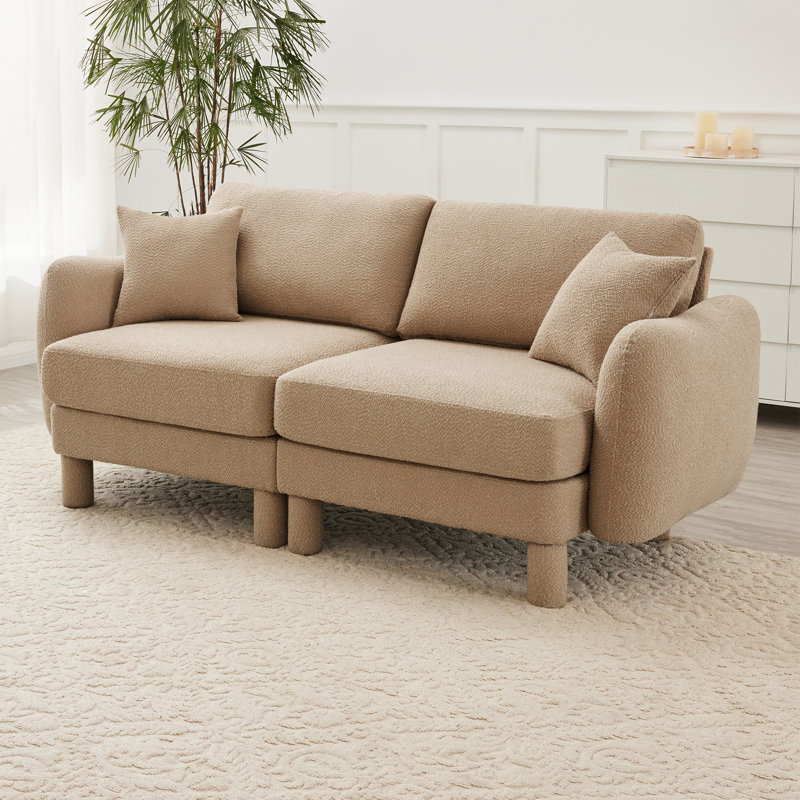Causeuse en polyester Ultimate Comfort au design moderne pour les espaces de vie