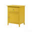 Table de chevet jaune vibrante-1110151640