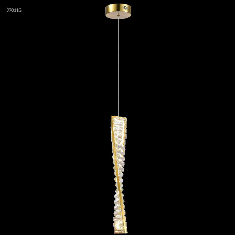 Luminaire suspendu contemporain DEL