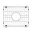 Évier à quartz blanc - 18 po de longueur x 16 po de largeur. La chaleur et l'hygiène incluent l'assemblage de la grille et de la crépine.