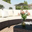 Ensemble de canapé modulaire d'extérieur courbé en osier brun 5 pièces 5 pièces-1760997229