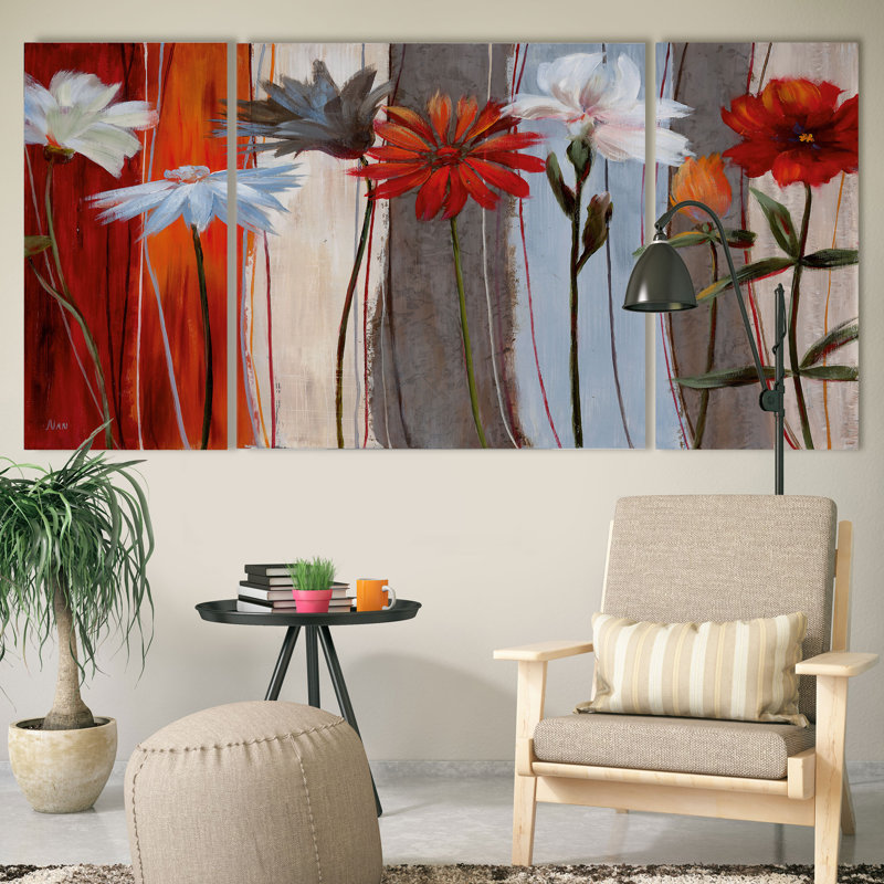 " Spring Debut " Painting Print, 40" H x 80" W x 1.5" D