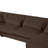 129" Oversized Sectional Sofa U-Shaped Sofa Couch Modern Sofa Upholstered In Soft Corduroy With A Chaise Lounge For Living Room-815374342