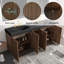 Meuble-lavabo double 72 po Modern