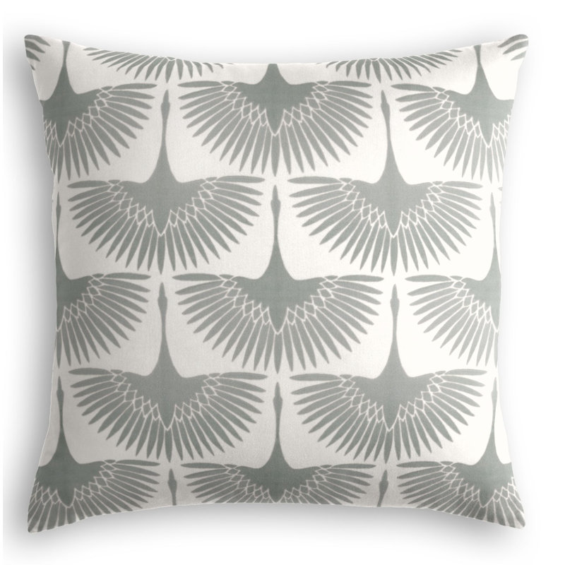 Wing It Square Pillow Cover & Insert, 20" x 20", Lunar