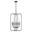 Iniyah 6 - Light Black Candle Style Pendant