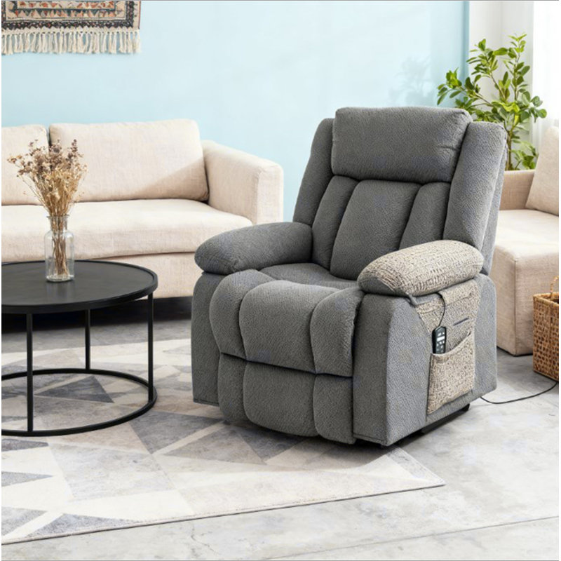 Poches chauffantes électriques pour fauteuil de massage inclinable