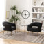 Fauteuil d'appoint en velours Chynna-1662602960