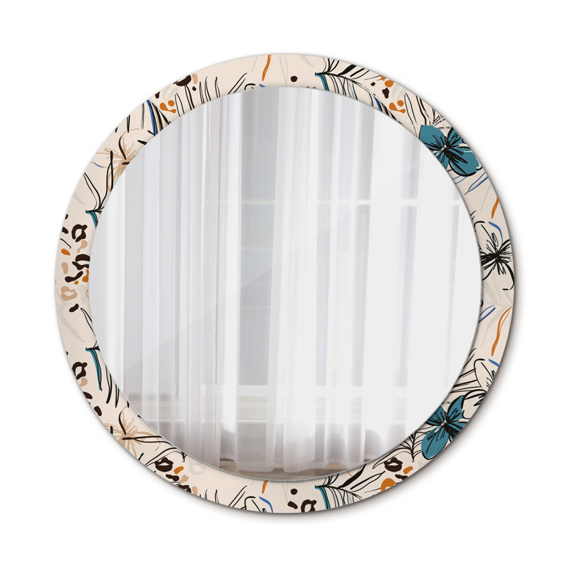 Huldar Glass Flat Wall Mirror