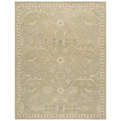 Blossom Hand Tufted Wool Moroccan Indoor Rug