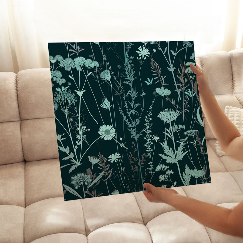 «Botanical Botanical Garden Dreams III», reproduction d'art moderne sans cadre, H 20 po x l 20 po