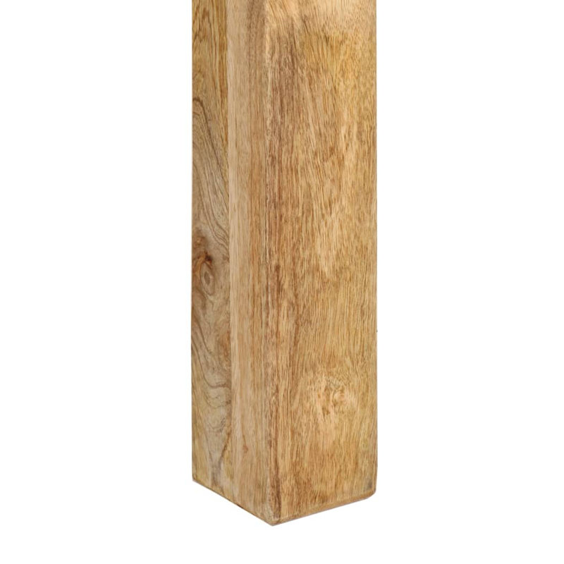 Bredy Solid Wood Frame Single Coffee Table, 13.8" H x 21.7" L x 21.7" W, Solid Reclaimed Wood