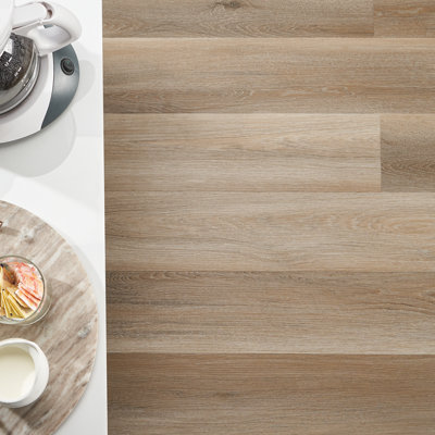 Lujo 28 MIL Wood Look 6" x 48" Rigid Click-Lock Luxury Vinyl Tile Flooring (27.39 Sq. Ft. / Case)