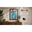 Waves and Spirals Geometric - Framed Print-1777216292-1777216289