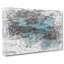 Birds Eye View Of Sydney Australia In Abstract - Wrapped Canvas Print-55313850