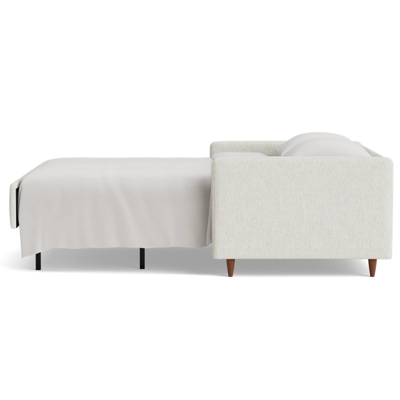 MCM Sofa Bed, Performance Weave - Snow