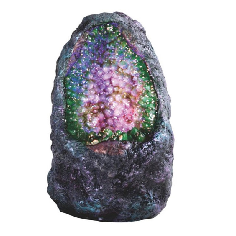 Lumière de nuit crystalstone à del, Vert