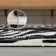 Maribo High-Low Abstract Groovy Striped Black/White Rug