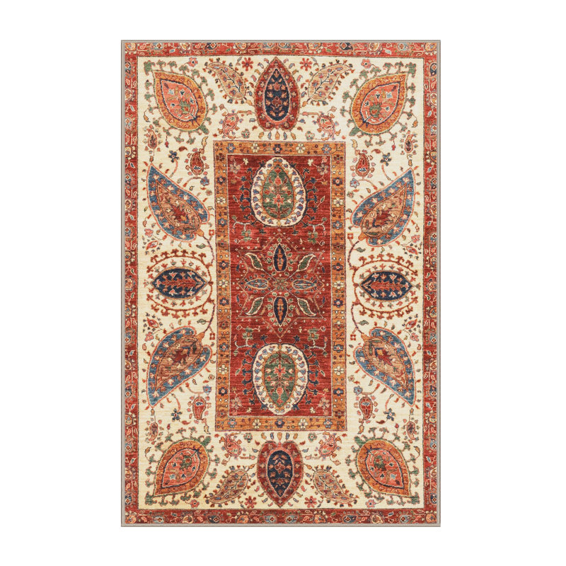 Abstract Indoor Rug, Rectangle 6' x 9'
