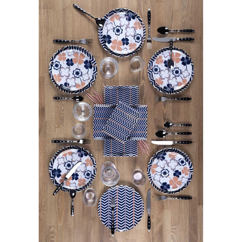 Ensemble de petit déjeuner (18 pièces)