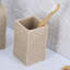 Porte-brosse à dents carré en résine-73644662